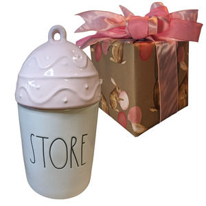 Rae Dunn STORE Lidded Jar - Gift Wrapped!